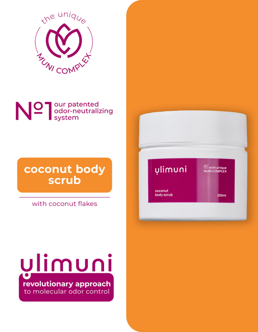 BODY SCRUB WITH COCONUT FLAKES