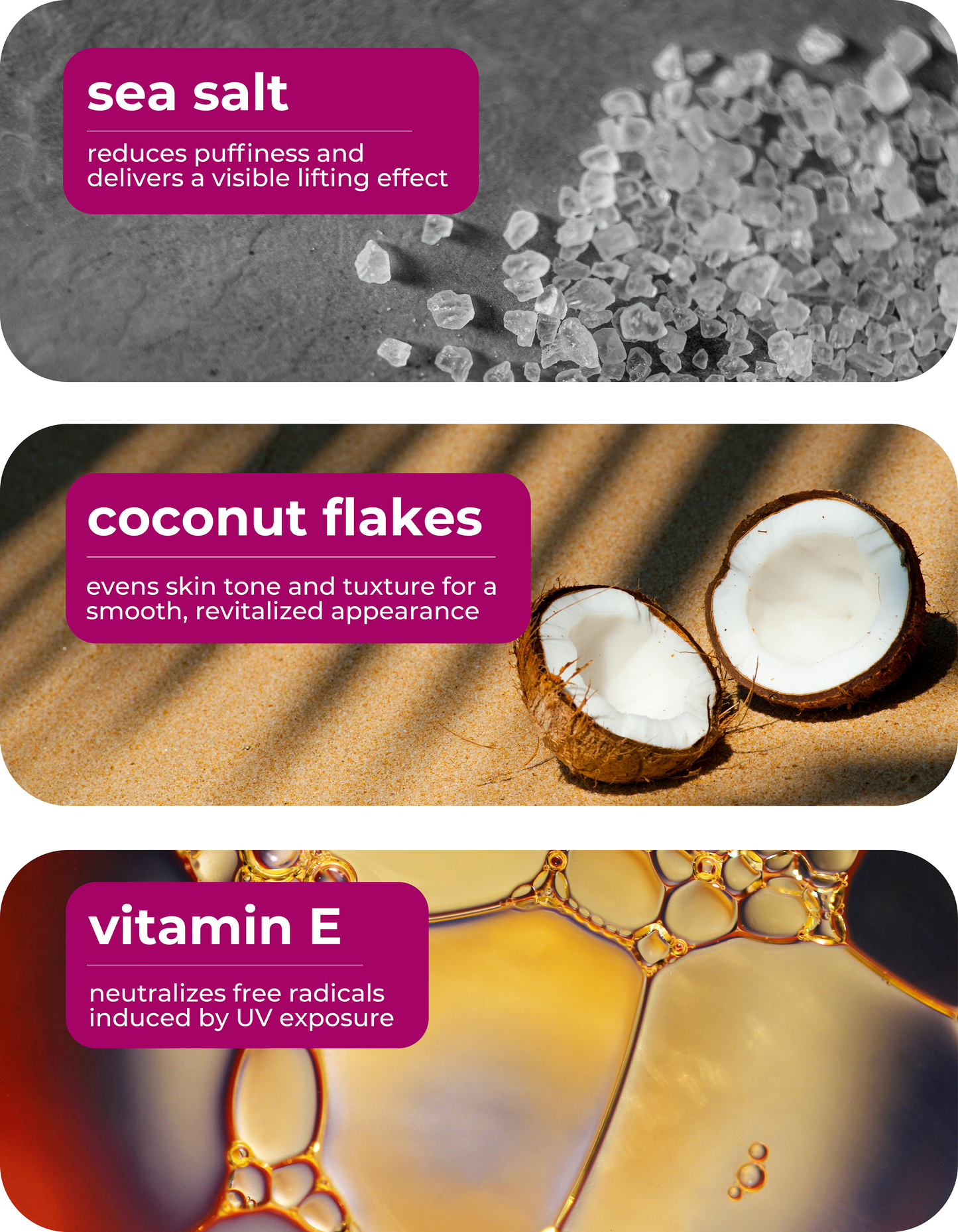 BODY SCRUB WITH COCONUT FLAKES