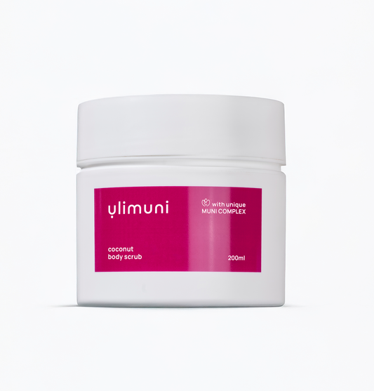 BODY SCRUB WITH COCONUT FLAKES
