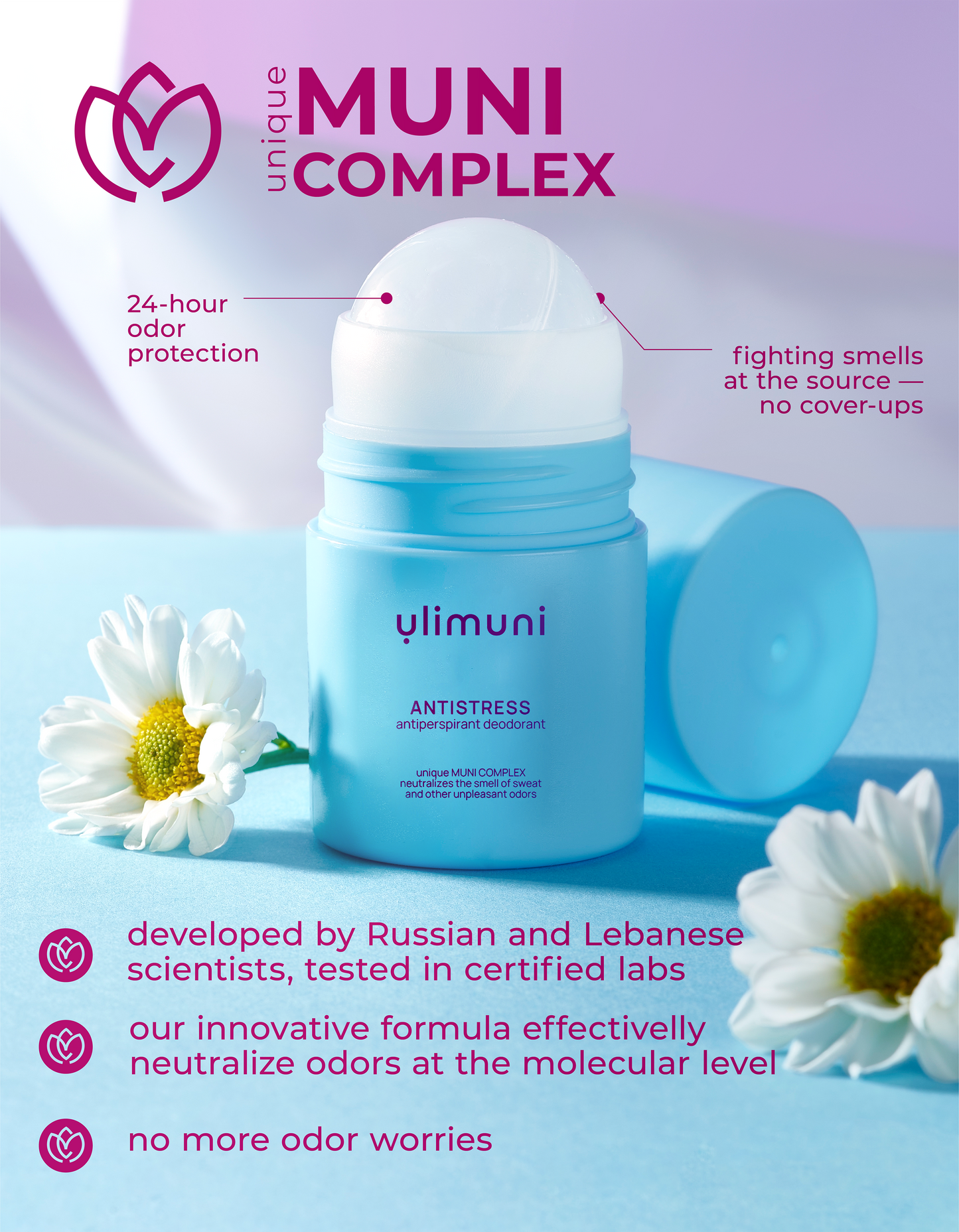 ROLL-ON DEODORANT-ANTIPERSPIRANT